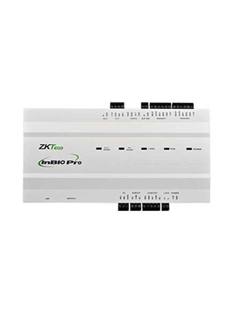 [INBIO160PRO] ZKTECO INBIO160PRO - Panel para Control de Acceso de 1 puerta La serie InBio Pro ofrece verificación de huellas y control de acceso avanzado, gestionado por TCP/IP, ideal para CVSecurity
