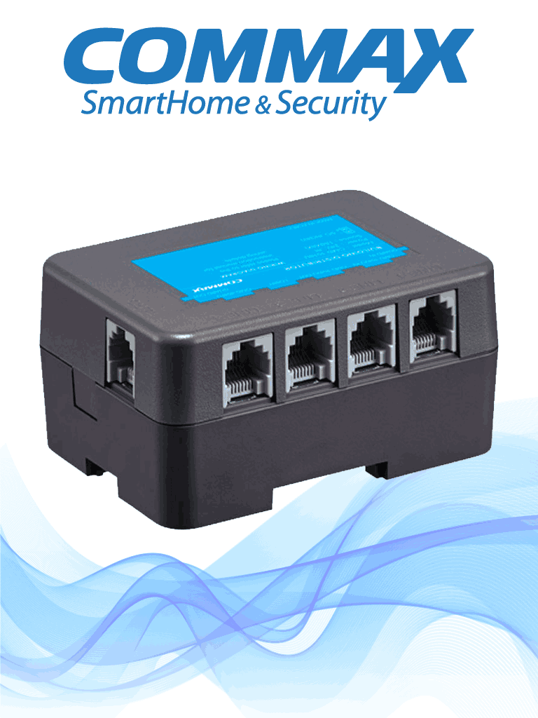 [CMD-101BU] COMMAX CMD101BU - Distribuidor de Piso para sistema de apartamentos con videoporteros compatible con frente cmx104052, permite comunicación con estación de guardia y monitores CMV43A, alimentación con RF2A/  complejo