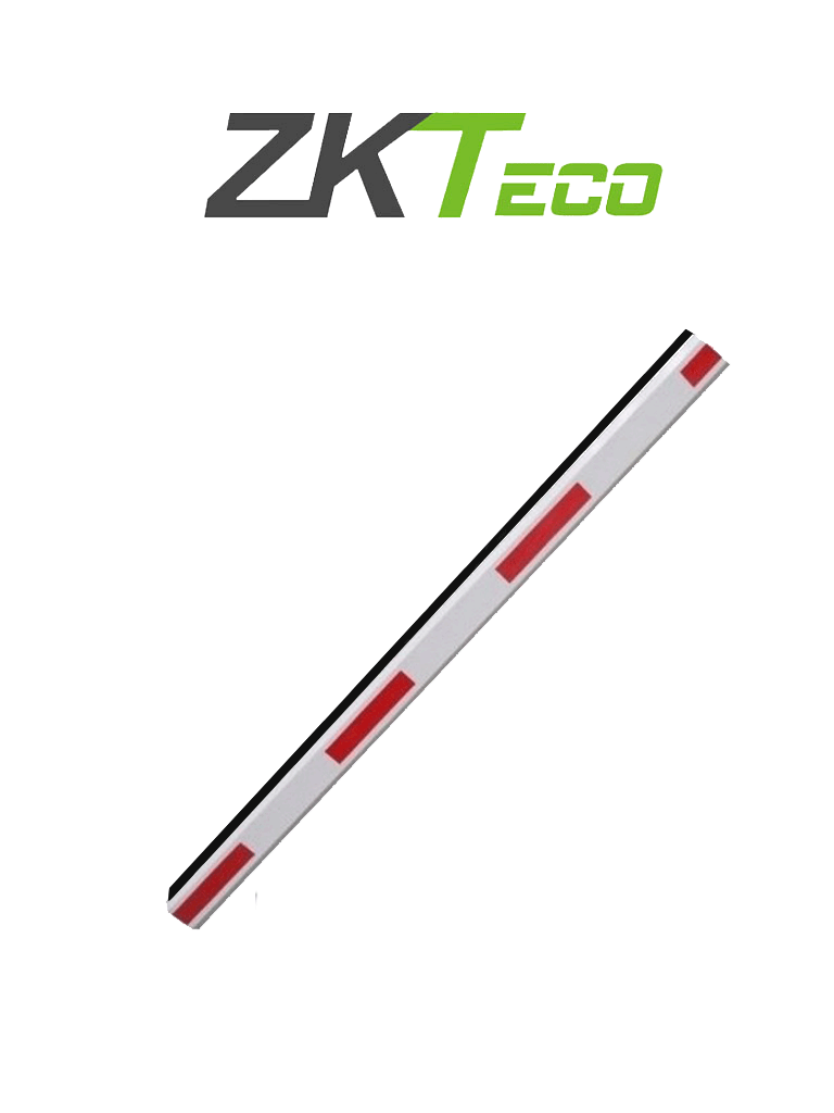 [BOOM-130] ZKTECO Boom-130 (YG3M)  - Brazo Recto de 3 Metros para Barrera Vehicular ZK Serie PROBG2000 (PROBG2045) / PROBG3000 (PROBG3030)/