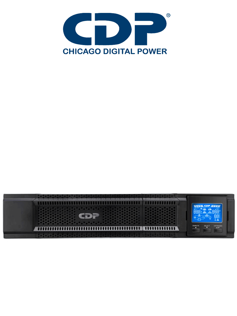 [UPO11-1RT AX] CDP UPO11-1RT AX - UPS de 1000VA y 1000W con 8 terminales, 4 programables, pantalla LCD, 5 min de respaldo a carga completa, disponible sobre pedido.