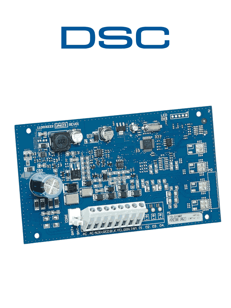 [HSM2300] DSC HSM2300 - Módulo Fuente de Alimentación 12 VCD @ 1A  compatible con panel NEO, PRO