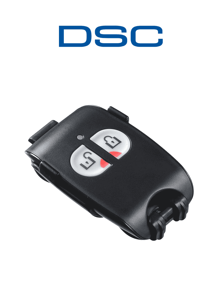 [PG9949] DSC PG9949 - Llavero de 2 botones programables Inalámbrico Power G con botón de pánico compatible con NEO, PRO, Qolsys e IoTega