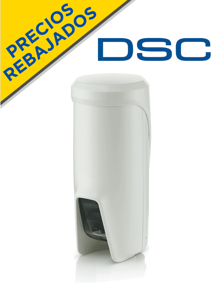 DSC PG9902 - Detector Pir Cortina para Exterior Inalámbrico con tecnología Power G compatible con NEO, PRO, Qolsys e IoTega.