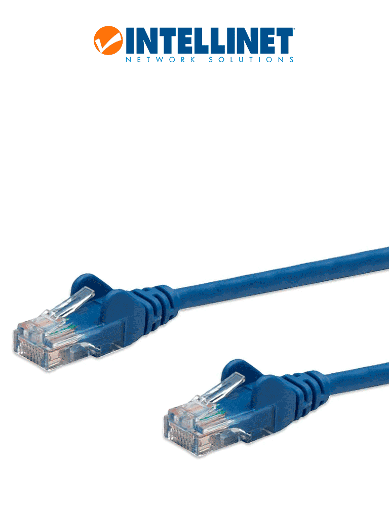 [342575] INTELLINET 342575 - Cable patch / CAT 6 / 1.0 Metro ( 3.0F) / UTP Azul / Patch cord