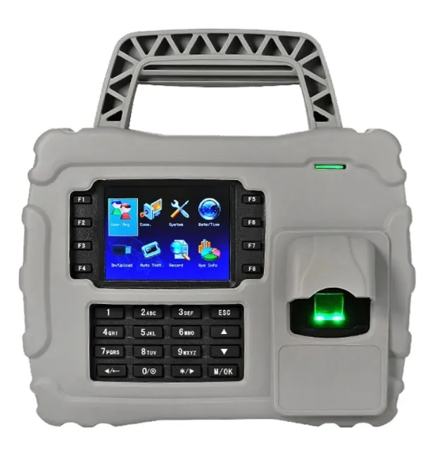 ZKTECO S922ID4G- Control de Asistencia Portátil de Uso Rudo con Huella Digital BioID (5000), Tarjeta ID 125 KHz (30000), IP65, Batería de Respaldo, Conexión TCP/IP y Conectividad 4G