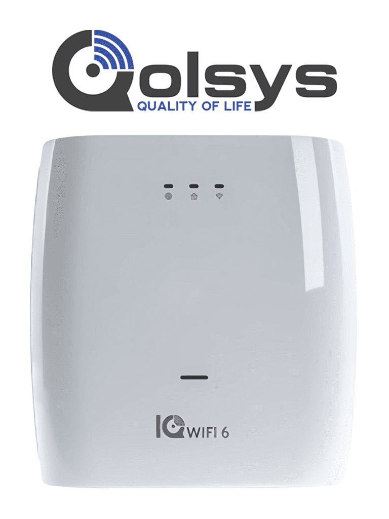 [IQWF6-LA] QOLSYS IQ WIFI 6 - Router WiFi compatible con paneles Qolsys IQ4 y Hub, Dual 2.4 GHZ  / 5 GHZ