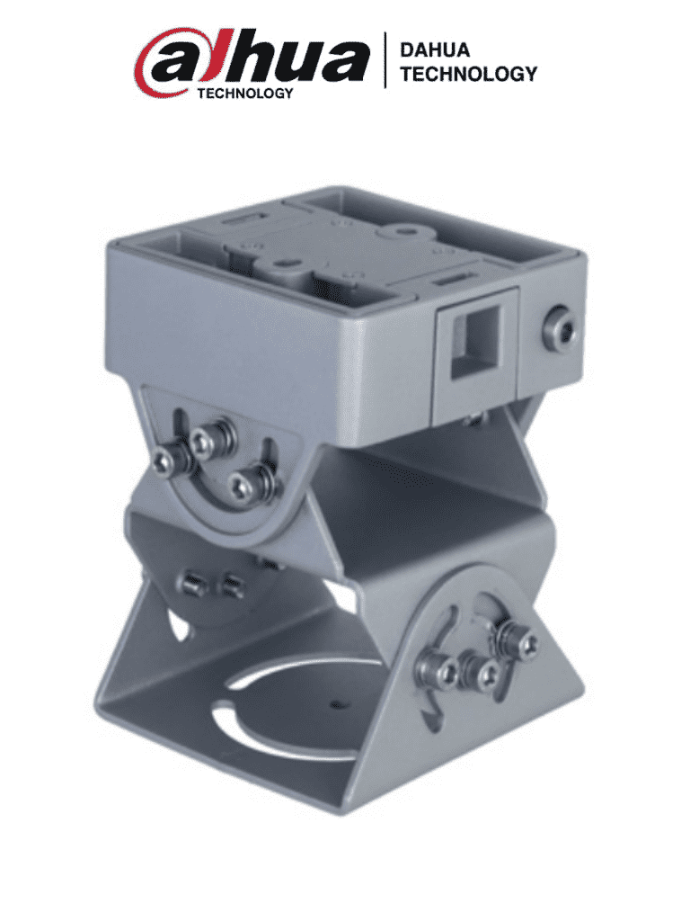 [8019] DAHUA 8019 Soporte cardán/ Adecuado para su uso con cámaras tipo bala y carcasas protectoras /aleación de aluminio/ Soporta 10 kg/ Adaptador de montaje altamente flexible