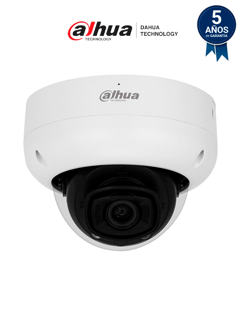 [DH-IPC-HDBW5442R-ASE] DAHUA DH-IPC-HDBW5442R-ASE - Cámara IP Domo de 4 Megapixeles/ Lente de 2.8mm/ IR LED 50m/ AcuPick / WizMind/ Metadatos/ Protección Perimetral/ Conteo de Personas/ SMD 3.0/ IP67/ IK10/ E&S de Alarma y Audio