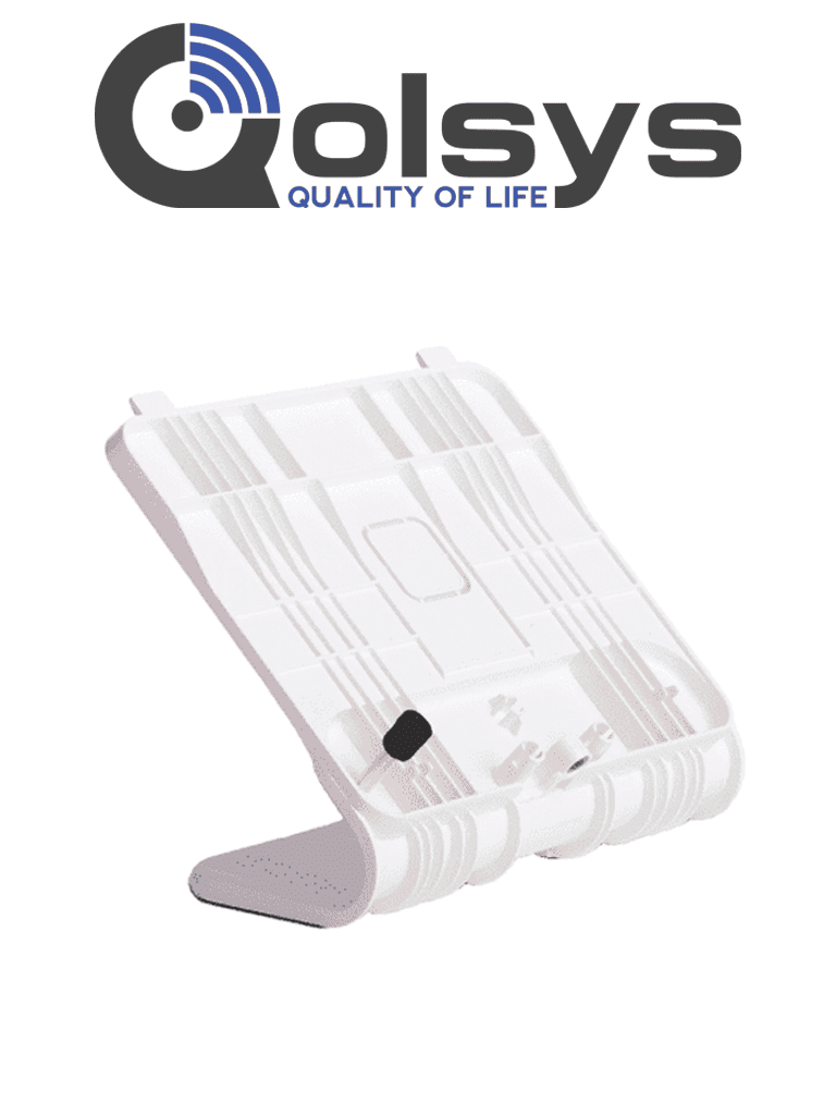 [IQP4STAND-WHT] QOLSYS IQ STAND- Soporte de Escritorio para IQPanel4