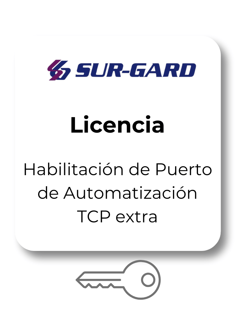 [SG-CPM5-AUTO] DSC SGCPM5AUTO - Licencia de habilitación de puerto de automatización TCP extra (Máximo 3por CPM5)