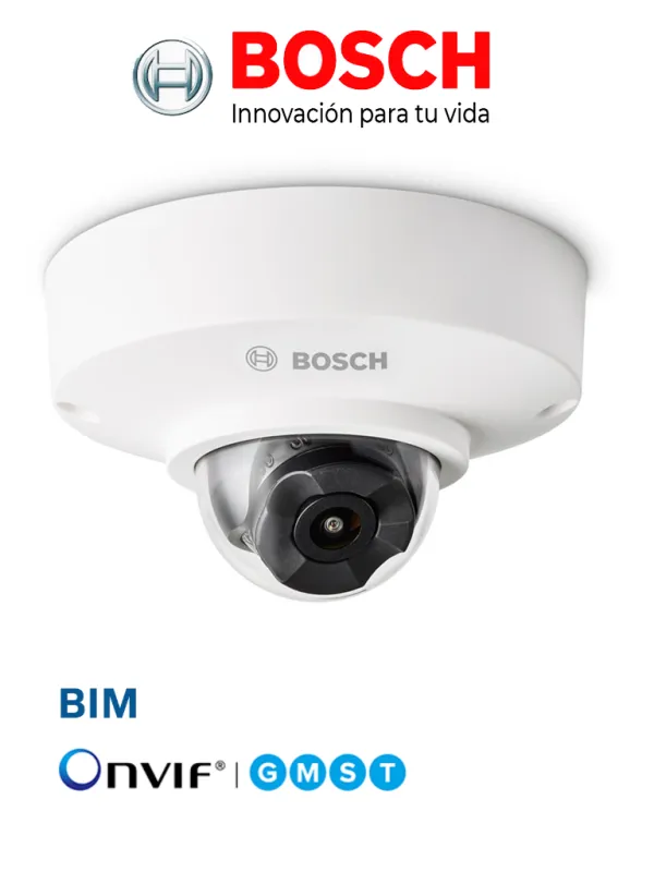 BOSCH V_NUV3702F04 - Microdomo 2MP HDR 106° / Flexidomo 3100i / Interior