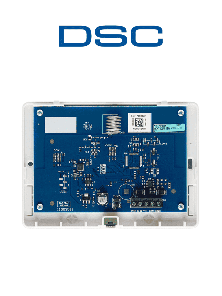 [HSM2164RF] DSC HSM2164 - Módulo Receptor Power Series NEO para recepción de dispositivos 433 Mhz