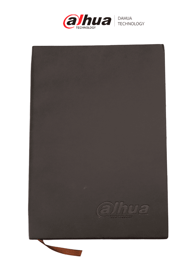 DAHUA MATPRO2425 - Cuaderno PU de Pasta Dura con Forro de Cuero/ con logotipo Dahua/ Promocional