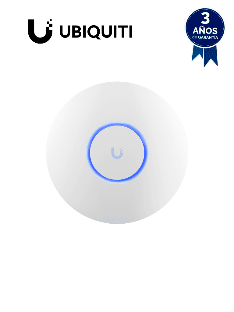 [U6+] UBIQUITI U6+ - Access Point UniFi U6 Plus doble banda WiFI 6 802.11ax, MIMO 2x2 , ideal para pequeñas y medianas empresas.