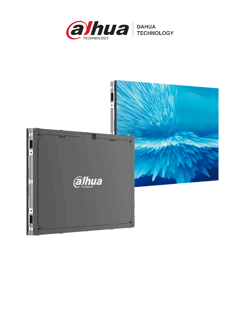 [DAHUA DHI-PHEIA1.8-TH GABIETE] Dahua DHI-PHEIA1.8-TH Gabinete led SMD Pitch 1.8 ideal para interiores, 800 nits de brillo. Ofrece mantenimiento frontal y trasero, estructura de aluminio duradera, y dimensiones de 640x480 mm