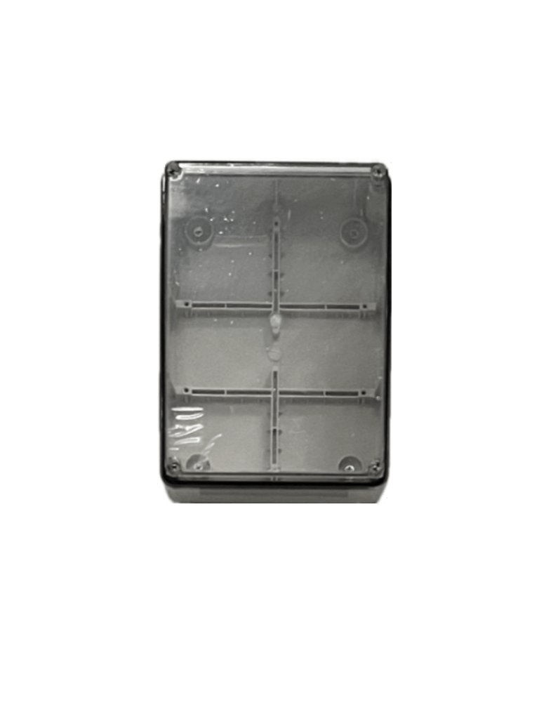 [SBE-TR19014070] SBE TECH SBE-TR19014070 - Caja plástica con tapa transparente de 19x14x7 cm multiusos, IP66, fabricada en material autoextinguible y resistente a la abrasión