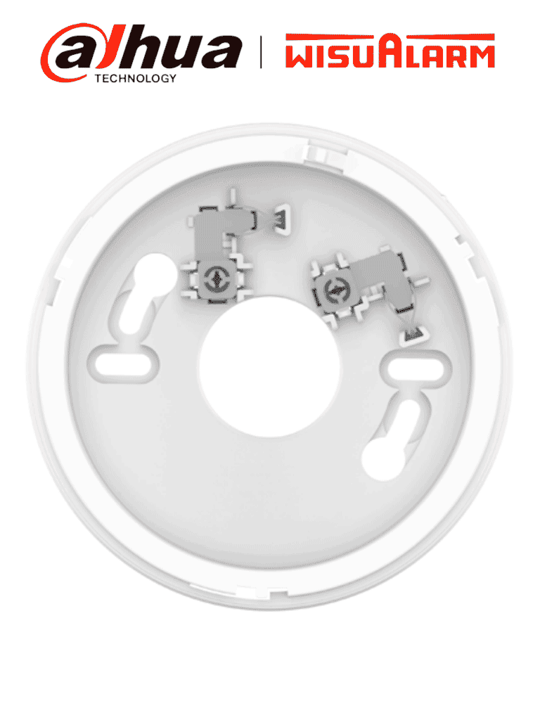 [DHI-HY-TCDZ] DAHUA WISUALARM DHI-HY-TCDZ - Base para Detector de Humo y Calor con Conector de Facil Instalación
