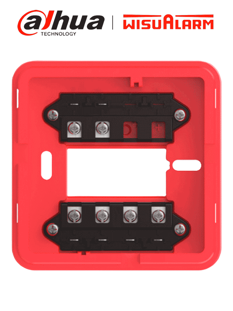[DHI-HY-ANDZ] DAHUA WISUALARM DHI-HY-ANDZ - Base para Estación Manual con Conector en la Estructura para Fácil Instalación