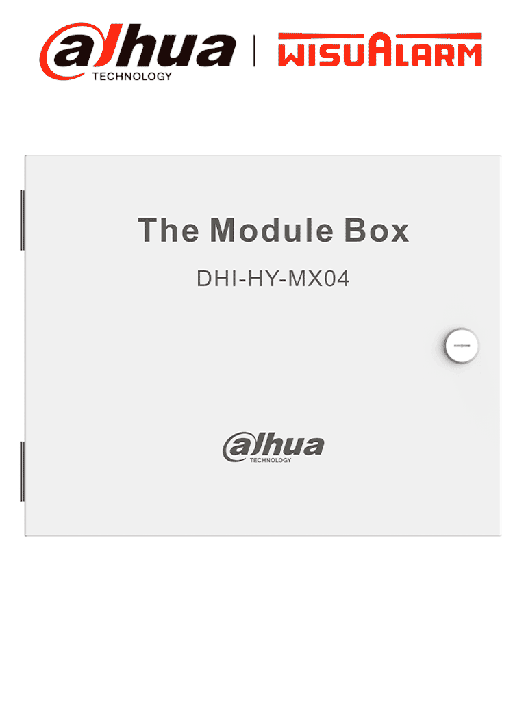 [DHI-HY-MX04] DAHUA WISUALARM DHI-HY-MX04 - Gabinete para Modulos/ con conector en la estructura para fácil instalación/ Soporta hasta 4 modulos