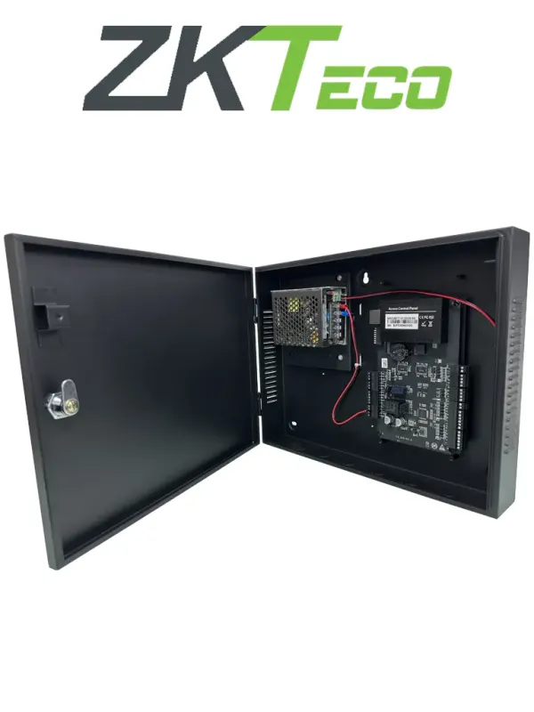[C3-100 PLUS PACKAGE B] ZKTECO C3100Plus Package B - Panel de control de acceso RFID, 1 puerta, 2 vías, capacidad para 100,000 usuarios y tarjetas, capacidad de código QR, Push SDK