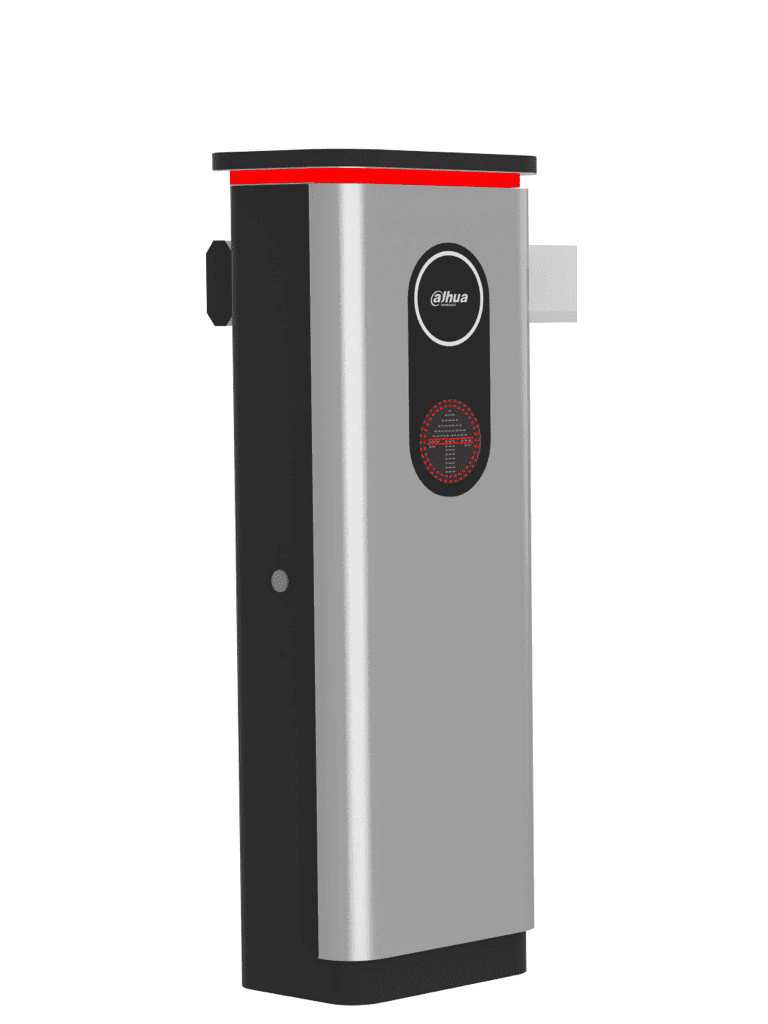 DAHUA DHI-IPMECD-2067 - Barrera Vehicular Sin Resortes para Alto Flujo, Velocidad de 3 Segundos, 6 Millones de Ciclos, Soporta Brazo Cilíndrico de 4m ( No incluido ) con Sistema Abatible Anti-impacto, Dirección Ajustable