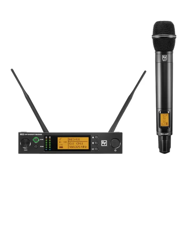 [RE3-ND86-6M] ElectroVoice M_RE3ND866M - Set de Micrófono Inalámbrico RE3 / Unidad de Mano Supercardioide ND86 / 653-663 MHz