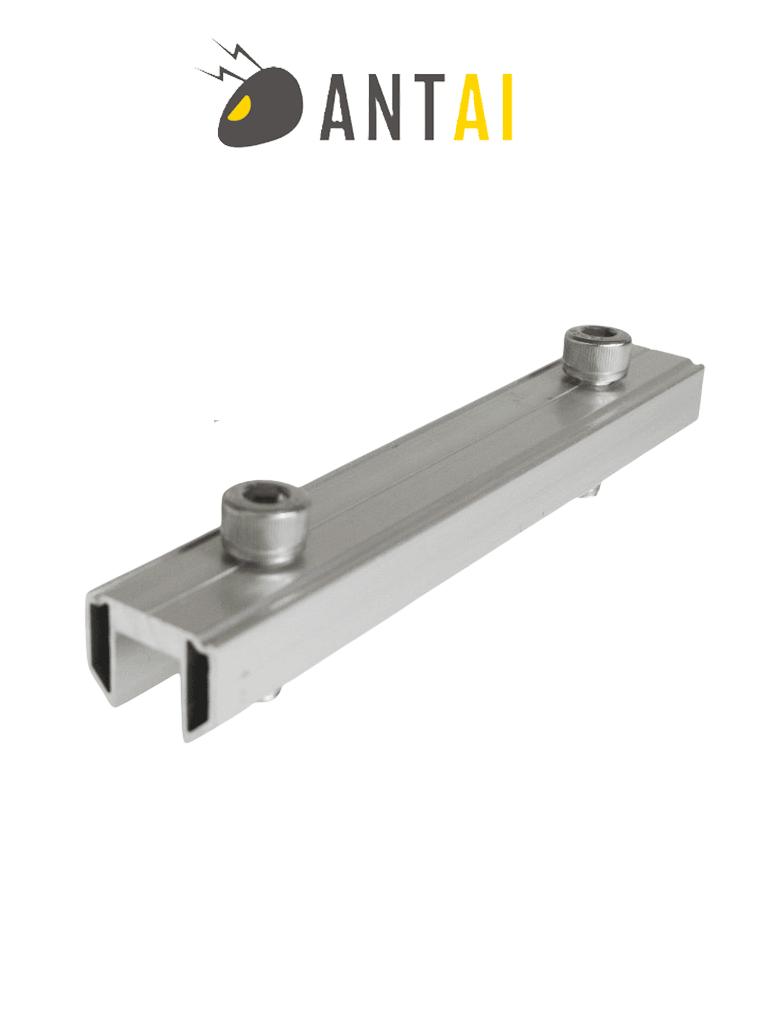 [EMPALME DE RIEL - RAIL SPLICE - ANTAI SOLAR] Empalme de Riel - Rail Splice  Aluminio anodizado de alta resistencia - ANTAI SOLAR