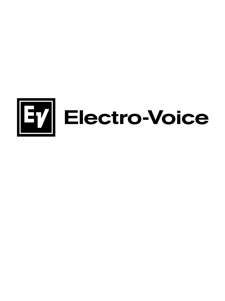 ElectroVoice M_EVC1122VIB - Altavoz de Dos Vías12" / 300W / Asimétrico Vari-Intense / Interior / Negro