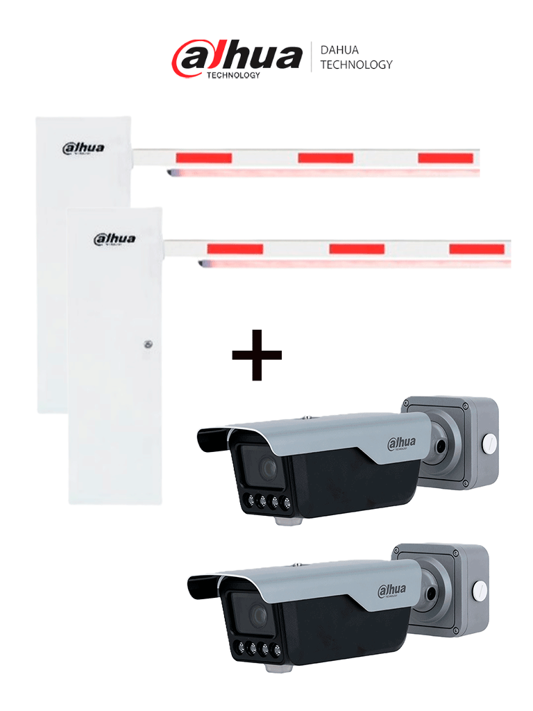 DAHUA DHI-ITC413062LED - Paquete Inteligente de Acceso Vehicular con Reconocimiento de Placas