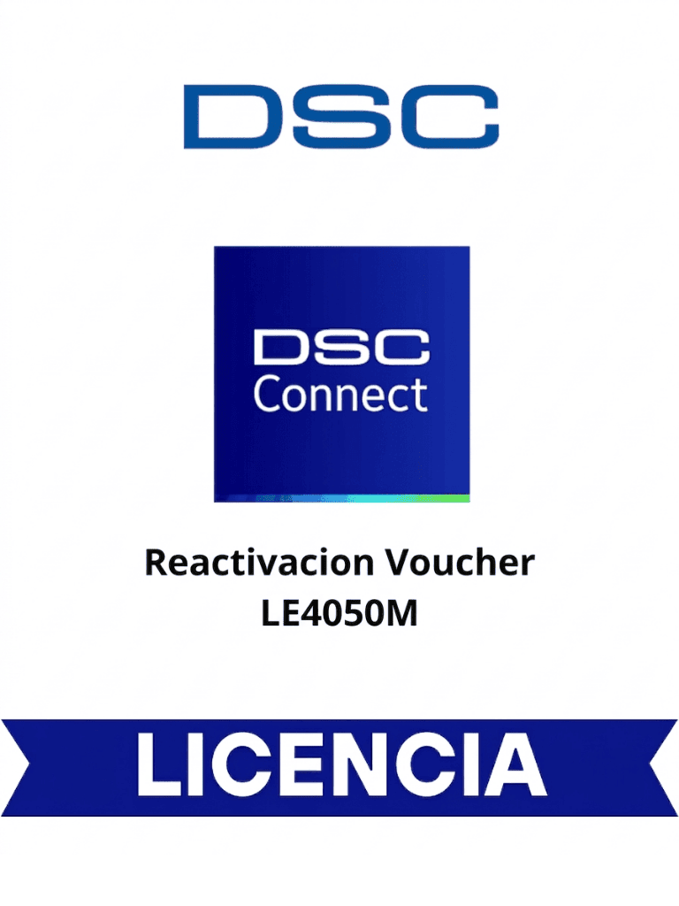[LE4050-REACTIV] DSC Reactivacion Voucher LE4050M - Reactivacion Voucher LE4050M