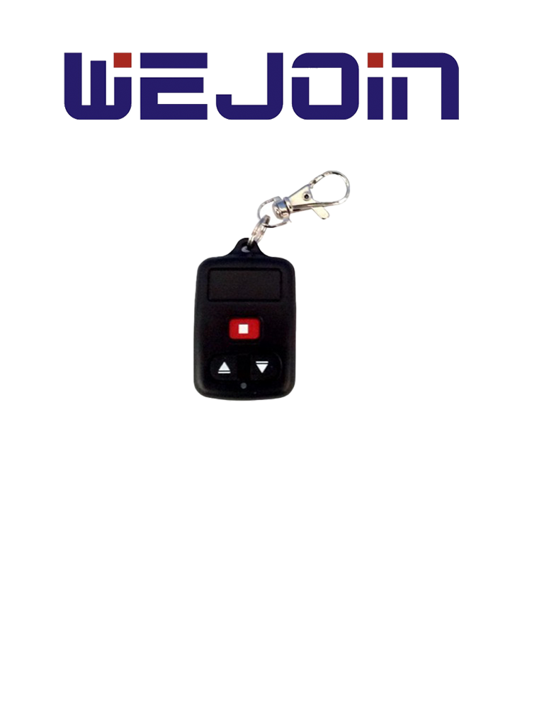 [WJRC01] WEJOIN WJRC01 - Control Remoto para Barrera Vehicular Wejoin / Motor Deslizante WJPKMP202 / Compatible con Receptor WJBRR01
