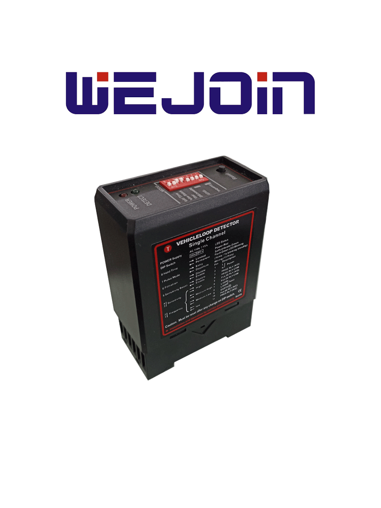 [WJDG102] WEJOIN WJDG102 - Sensor de Masa Vehicular por Inducción / Detector para Barreras de Acceso 1 Lazo 110VAC