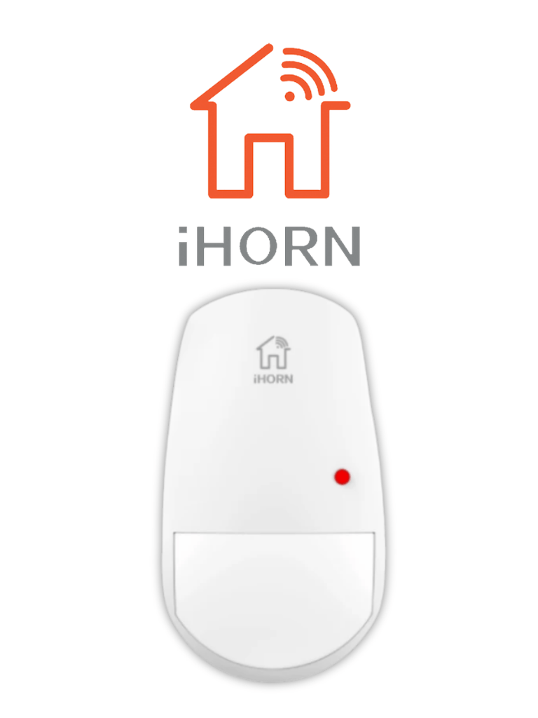 [LH-990F] IHORN LH990F - Sensor de movimiento inalambrico / 433  Mhz / Compatible con panel ND1 y N8003