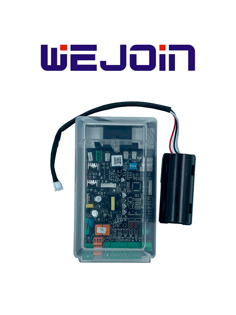 [WJBCP03] WEJOIN WJBGMBLACK - Panel de control para barrera / Logica digital de control / Contactos UP DOWN / RS485 / Incluye capacitor