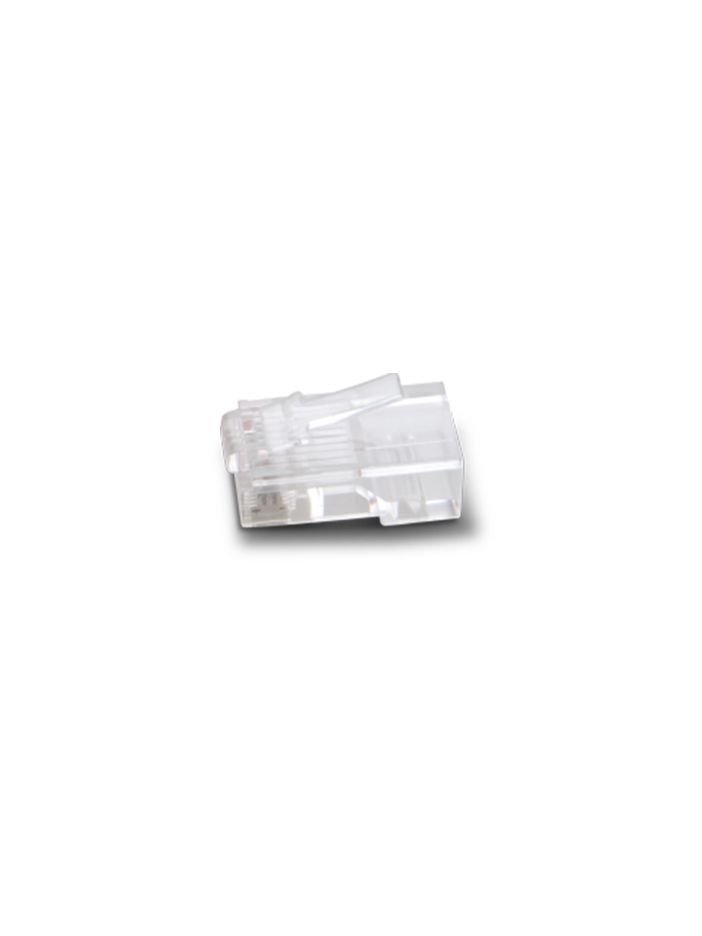 [S901A] SAXXON S901A - Conector plug RJ45 para cable UTP / CAT5E / Paquete 100 piezas/ 15 Micras