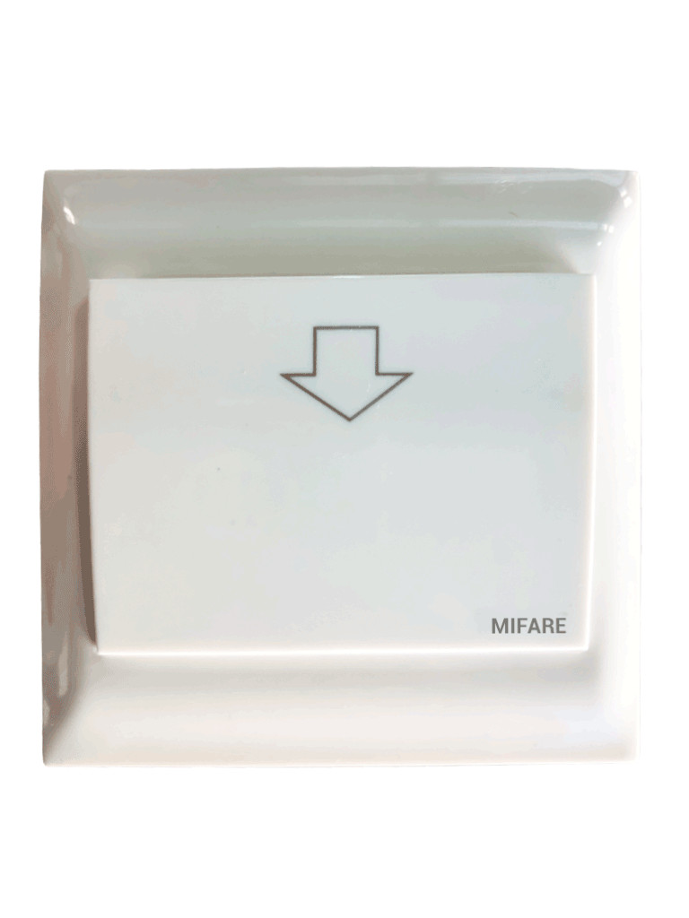 [ENERGY SAVING SWITCH - MF] ZKTECO PSMMF - Módulo Inteligente de Ahorro de Energía MIFARE, Control de Energía para Habitaciones de Hotel, Operación Mediante Tarjetas Mifare