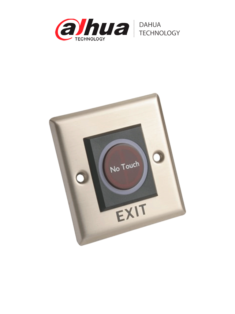 [ASF908] DAHUA ASF908- Botón Liberador Sin Contacto para Control de Acceso en Acero Inoxidable 12v cc