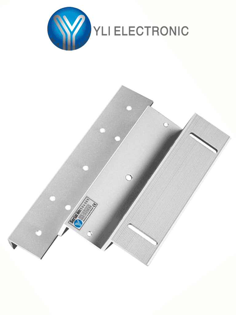 [MBK-280NZL] YLI MBK280NZL - Soporte de fijación ZL de aluminio para puerta con apertura interior / Compatible con cerradura magnética y YM280NLED