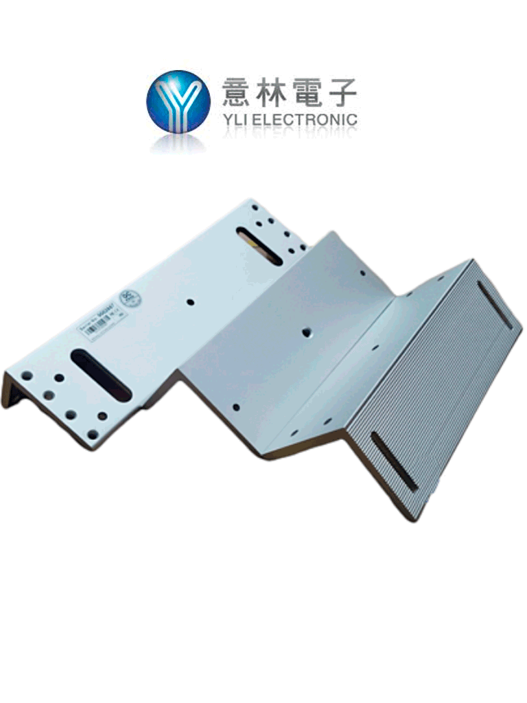 [MBK-500NZL] YLI MBK500NZL - Soporte tipo ZL para Cerradura Magnética YM500N y YM500NLED