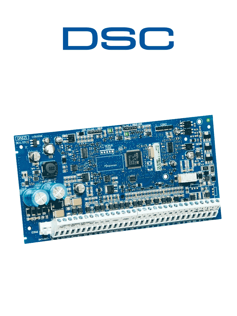 [HS2064PCBSPA] DSC HS2064PCBSPA - SERIE NEO Panel de Alarma 8 / 64 Zonas ( Solo Panel )