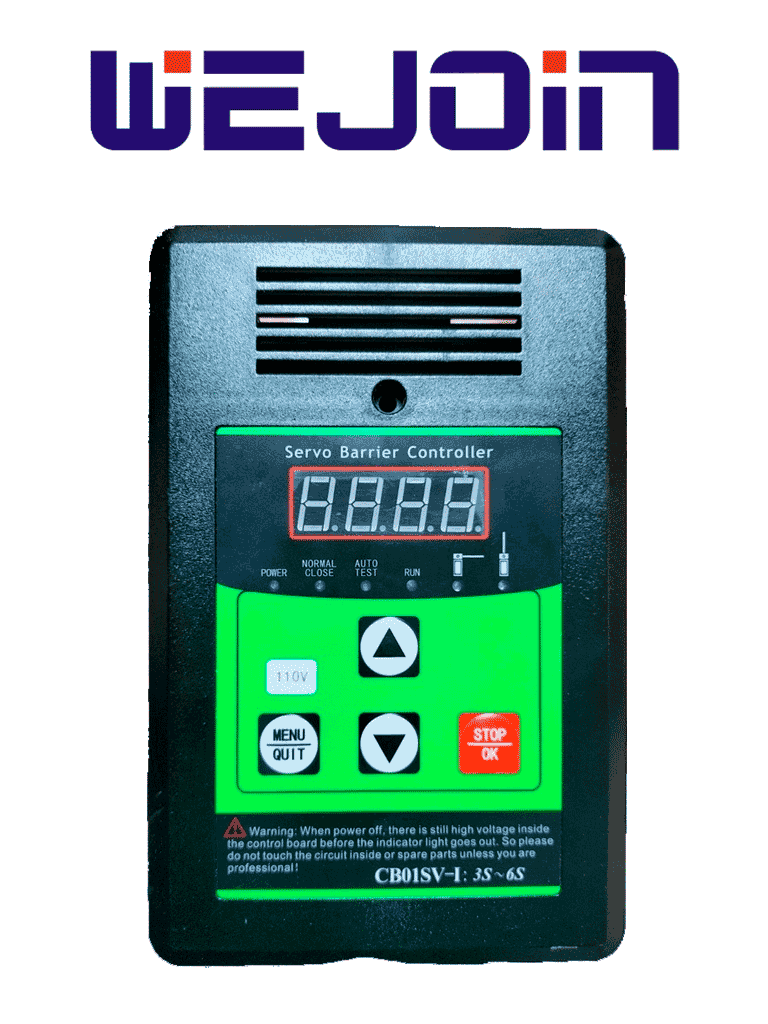 [WJBCP05] WEJOIN WJBCP05 - Panel de Control para Barrera Vehicular con Servo Motor de 3 a 6 Segundos