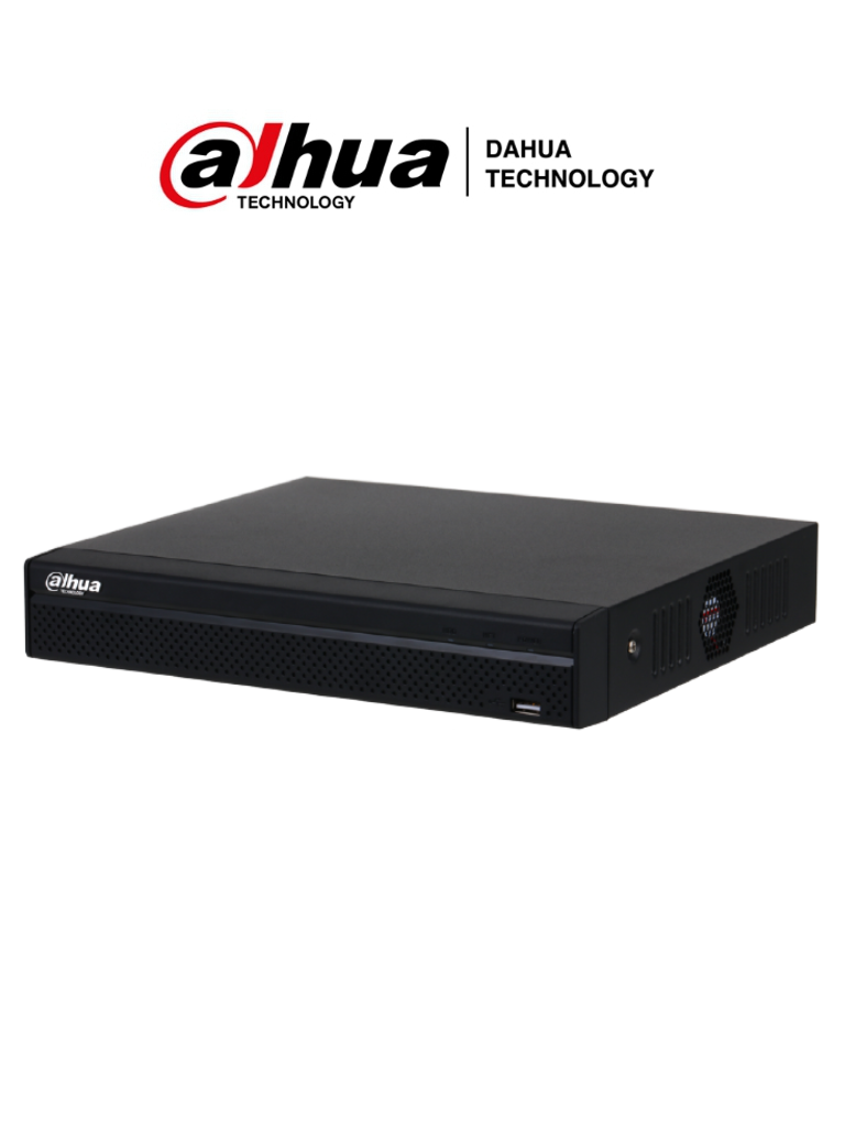 [DHI-NVR1104HS-P-S3/H] DAHUA NVR1104HS-P-S3/H - NVR de 8 Megapixeles/ 4k/ 4 Canales IP/ 4 puertos PoE/ Smart H.265+/ Rendimiento de 80 mbps/  Salida de Video HDMI&VGA/ 1 Bahía de Disco Duro de Hasta 8TB/ Soporta Camaras con Protocolo Onvif & RTSP/