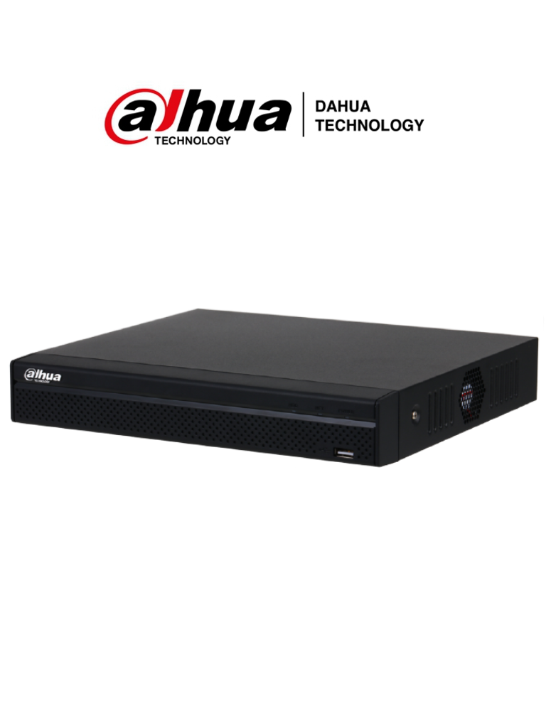 [DHI-NVR1108HS-8P-S3/H] DAHUA NVR1108HS-8P-S3/H - NVR de 8 Megapixeles/ 4k/ 8 Canales IP/ 8 Puertos PoE/ Smart H.265+/  Rendimiento de 80 Mbps/ Salida de Video HDMI&VGA/ 1 Bahía de Disco Duro de Hasta 8TB/ Soporta Cámaras con Protocolo Onvif & RTSP/