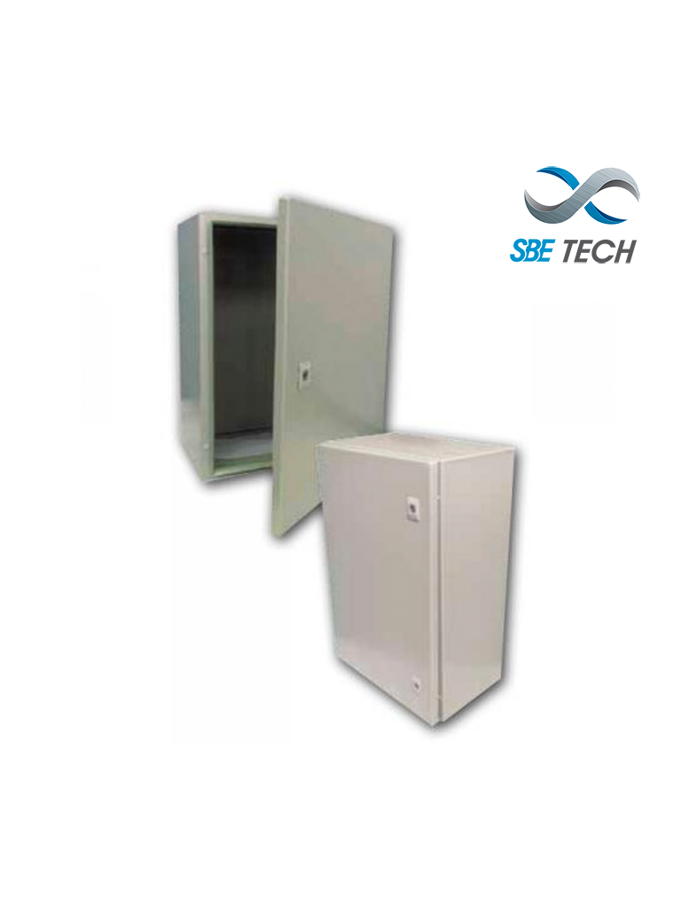 [SBE-403020] SBE TECH SBE-403020 -  Gabinete metálico / Alto 40.0 cm/ Ancho 30.0 cm/ Profundidad 20.0 cm / grado IP 65 NEMA 4
