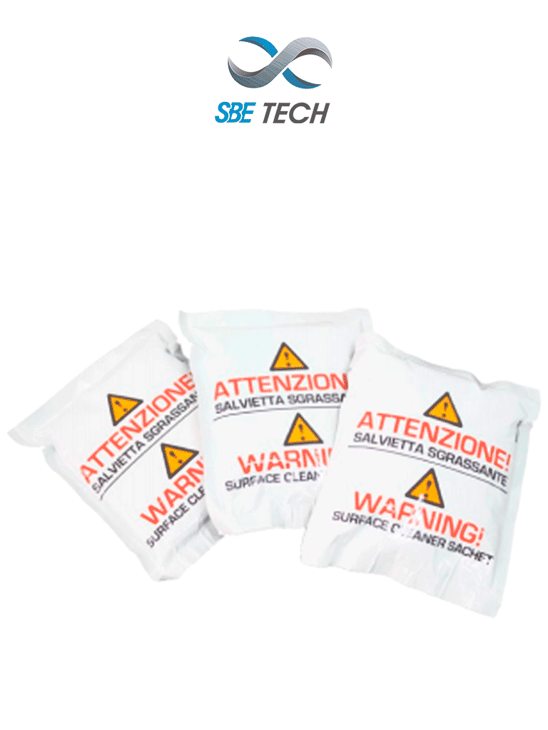 [SBE-F10] SBE TECH SBE-F10 - Toallitas Húmedas, paquete con 5 piezas