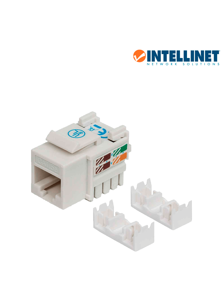 [210355] INTELLINET 210355 - JACK CAT 5e / DE IMPACTO / (KEYSTONE) / BLANCO
