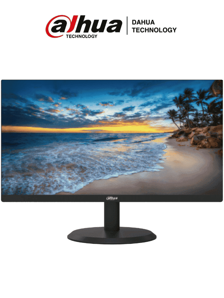 DAHUA DHI-LM22-H200 -Monitor de 22 Pulgadas Ultra Delgado/Housing Metalico/Full HD/ Angulo de Visualización 178 Grados/HDMI&VGA/ Diseño de Micro Bisel/ Especial para Videovigilancia 24/7/Resolución 1920×1080/ Certificaciones CE/FCC/