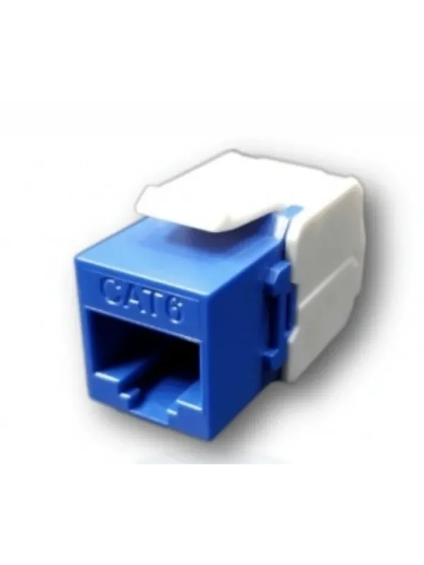 [SBE-JACKC6S-BL] SBE TECH SBE-JACKC6S-BL JACK / CAT 6 / AUTOPONCHABLE /AZUL
