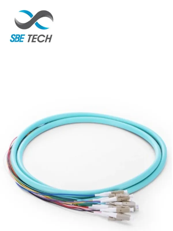 [SBE-PIGLC2M50M412P] SBE TECH SBE PIGLC2M50M4 - Pigtail LC multimodo 50/125 µm, 2 metros, UPC, en paquete de 12