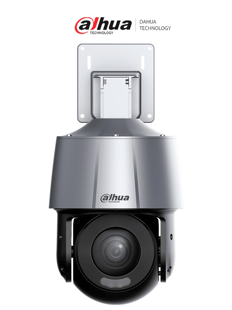 [DH-SD3A200-GN-HI-A-PV-0400] DAHUA SD3A200-GN-A-PV - Cámara IP PT de 2 Megapíxeles Full Color/ Disuasión Activa/ Lente Fijo/ Luz Blanca de 30 Metros/ IR de 30 Metros/  H.265+/ Ranura MicroSD/ Audio Bidireccional con Altavoz Integrado/ IP66/ PoE/